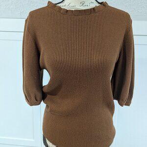 Ann Taylor Puffy Sleaves Sweater